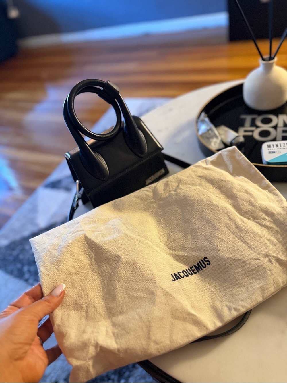 Jacquemus black mini handbag - Picture 11 of 13